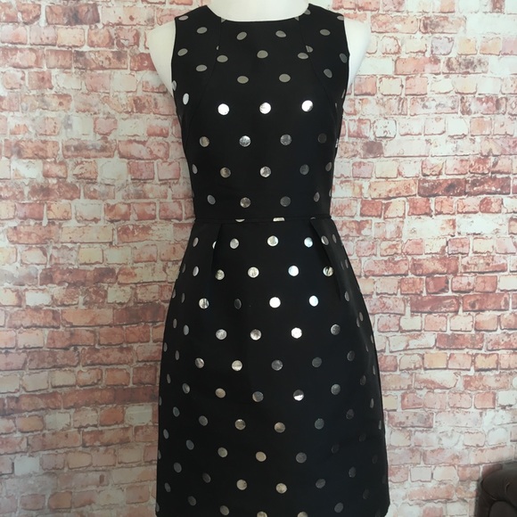 J Crew Metallic Dot Dress - Picture 5 of 8